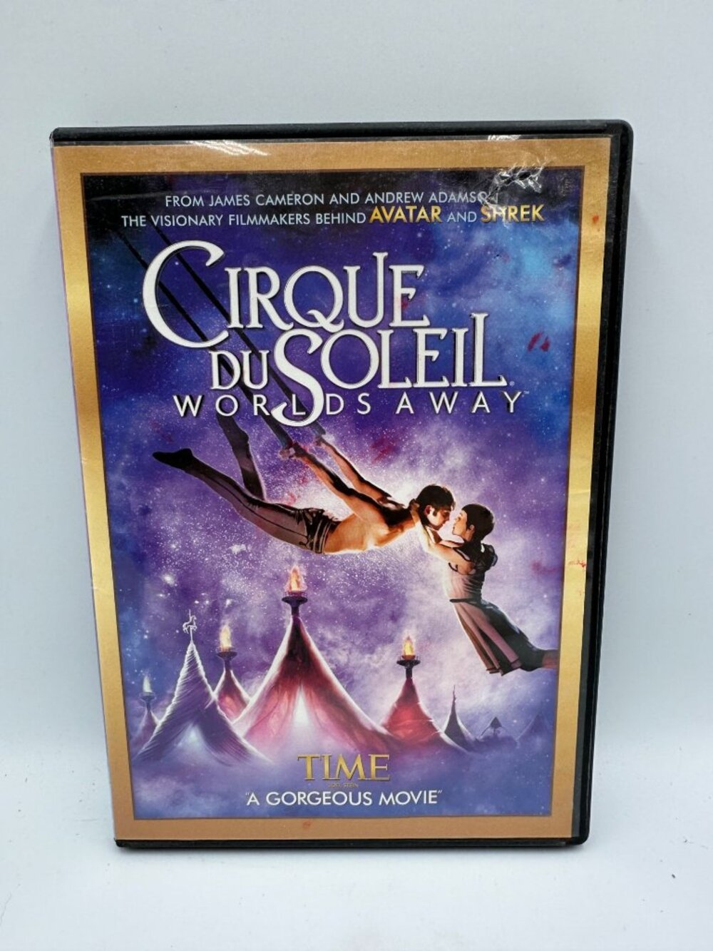Cirque Du Soleil Worlds Away 2012 James Cameron Paramount DVD Widescreen NTSC